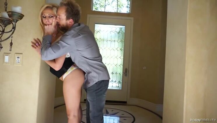 Happy Hour Handjob - Blonde Cherie Deville Pleases Ryan Madison