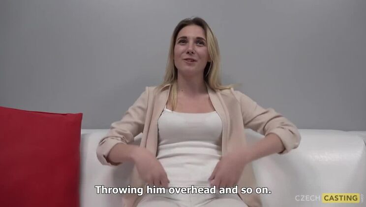 Nikola – Gorgeous Blonde in Casting Scene