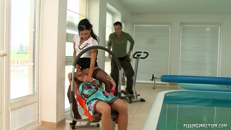 Piss Drinking With Lena Cova - Fetish Fun