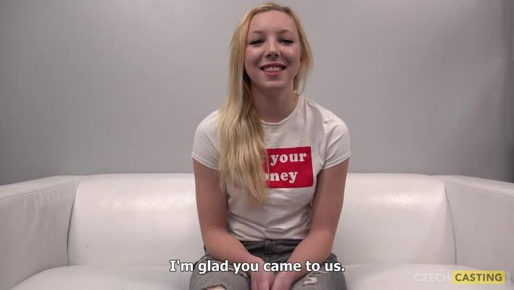 Tiny Breasted Blonde European