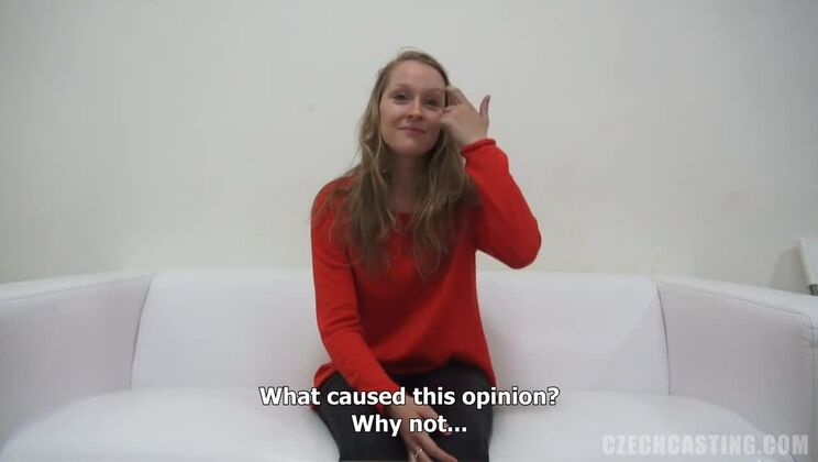 Czech Babe Barbora Loves Big Cock