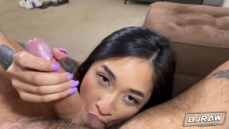 [BJRaw] - Avery Black - Slobbery Skills with a Big Booty Brunette - Avery Black