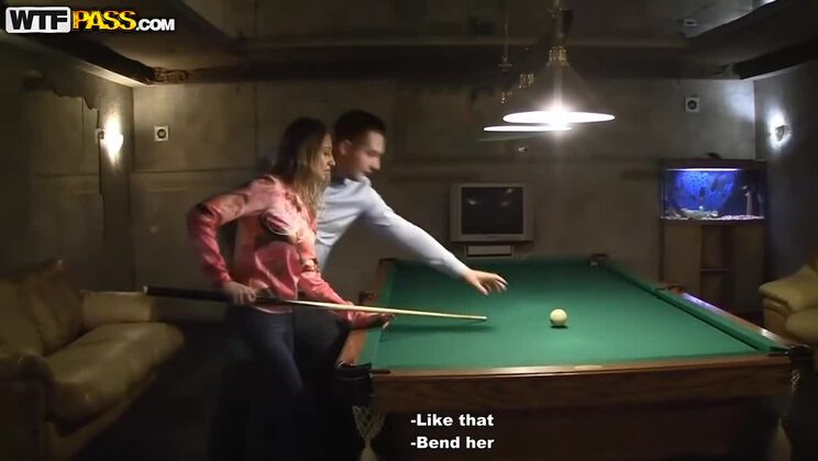 Milane Blanc takes big cock in mouth at spa salon