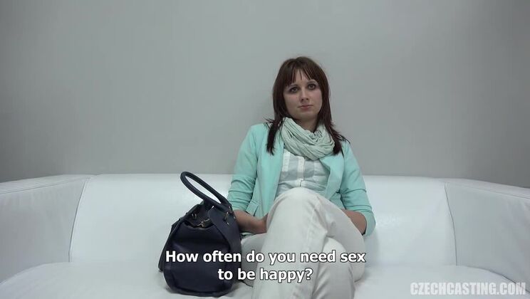 Tereza Casting Video - Adorable Czech Brunette