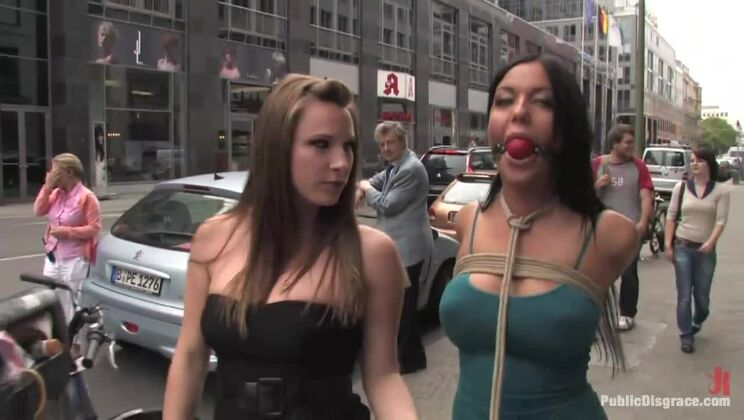 [PublicDisgrace] - EUROPEAN EXTRAVAGANZA: Angelica Heart's Big Boobs Get Punished - Angelica Heart - Zenza Raggi