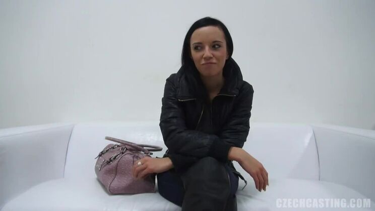 Nikola’s Tiny Tits - European Casting Fun