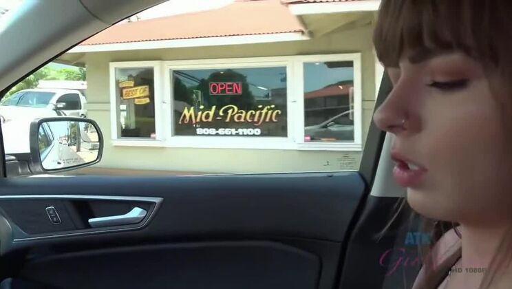 Outdoor Day with Alex Blake, Smoking and Fun