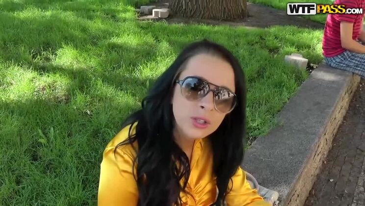 Extreme Outdoor Sex - Brunette and Her Lover