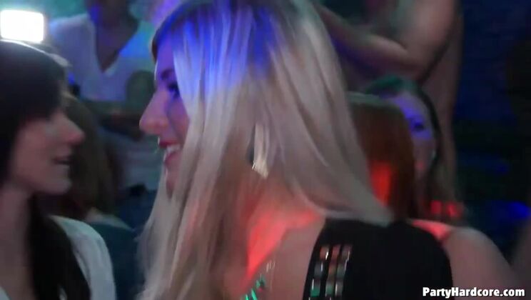 Crazy Striptease Party: CFNM and Interracial Fun