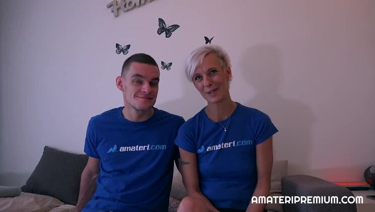 Espoir and Her Boyfriend in Czech Casting