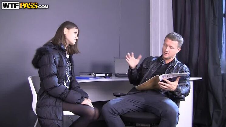 Anna Taylor - Russian Girl Deepthroat Fucked