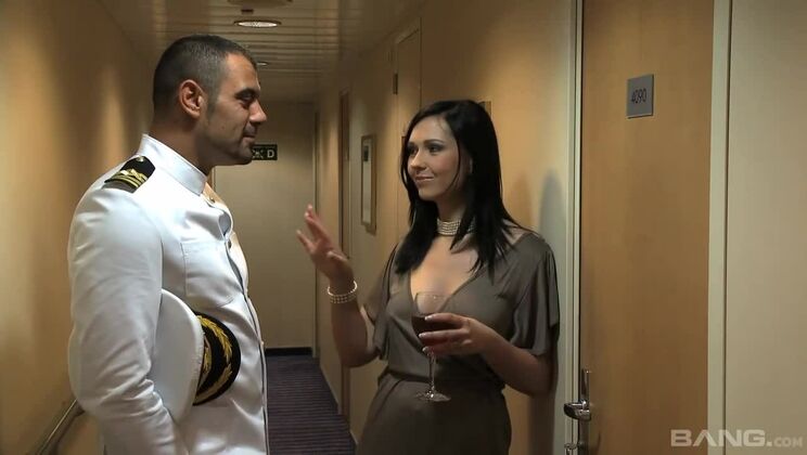 Brunette Angell Summers in Love Boat Fucking Frenzy