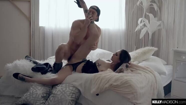 Kelly Madison and Rocky Emerson in hot brunette action