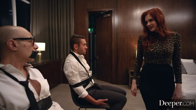 [Deeper] - Femdom Muse Maitland Ward Cuckolds with Hardcore Riding - Maitland Ward - Dante Colle