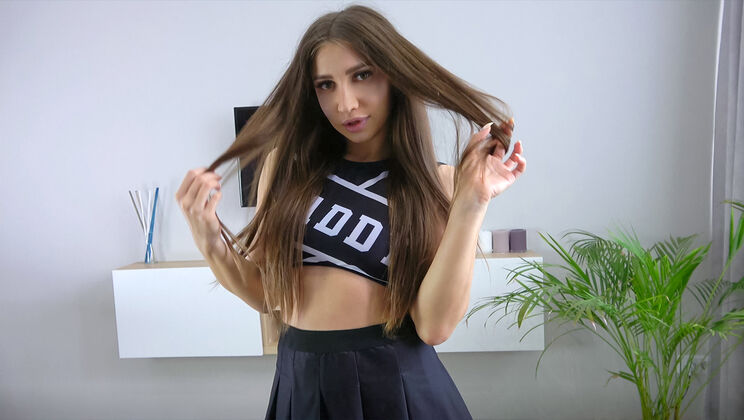 [TeamSkeetXSeries] - Rico Hugi Cheerleader Ass Play - Kriss Kiss - Rico Hugi