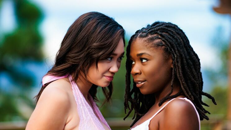 [Girlsway] - Lesbian Interracial Wedding Play - Hazel Grace - Madi Laine