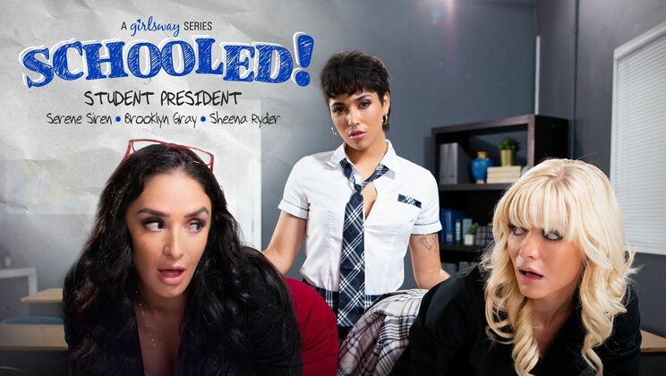 [Schooled!] - Student Council Sex Scandal - Sheena Ryder - Serene Siren - Brooklyn Gray