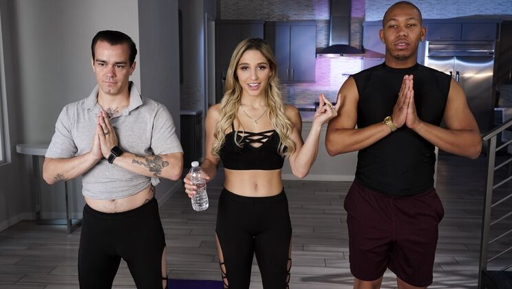 The Blonde Bombshell's Big Cock Fuck