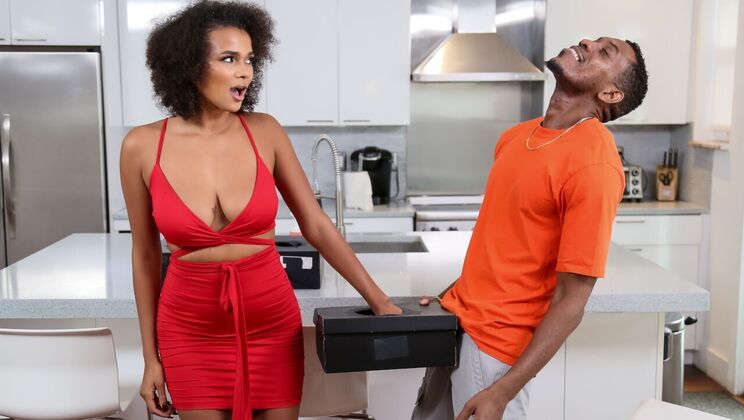 Black Girlfriend in High Heels