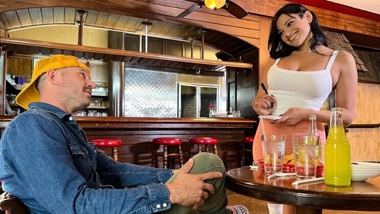 Missionary Position Sex with Big Tits