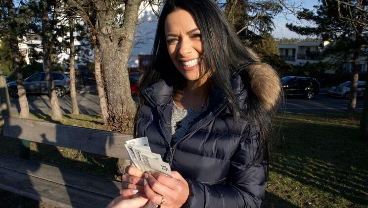 [PublicAgent] - Tight Body Babe Gets Fucked in Reverse Cowgirl - Max Dior - Shalina Devine