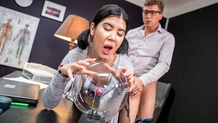 Office Fuck: Teacher and Tattooed Student