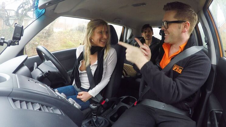 [FakeHub] - Teacher's Vehicle Ruined by Naughty Lovers - Pavlos Hard - Marina Maya