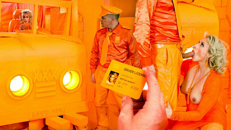 [SinfulXXX] - Firecracker Brittany Bardot Gives Steve Q a Blowjob - Steve Q - Brittany Bardot