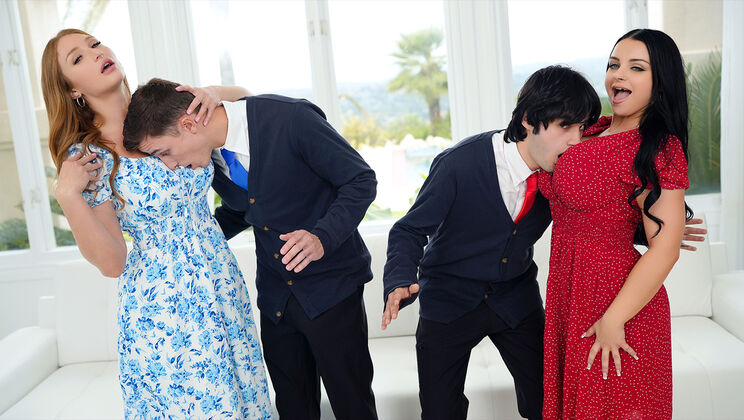 [MomSwap] - Big Cock Swag Show - Skylar Snow - Payton Preslee - Elias Cash - Parker Ambrose