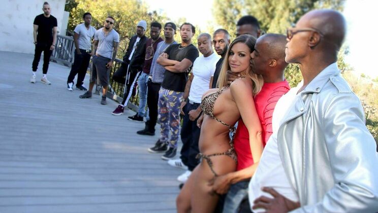 [InterracialBlowbang] - Brooklyn Chase: Brunette with a Tattoo - Brooklyn Chase - Ricky Johnson - Eddie Jaye - Donny Sins - Sean Michaels - Jax Slayher - Slim Poke - Jack Blaque - John Long - Dirk Huge - Chris Cock - Derek Davis - Jordan Striker