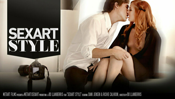 Curly Haired Dani Jensen in Sexy Thong