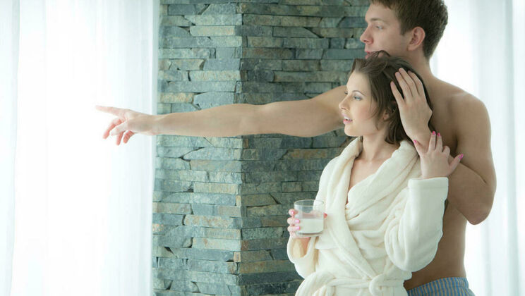 Kissing and Nipples Play in the Morning