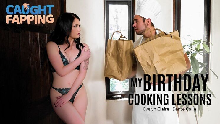 Tattooed Temptress Cheats with Cooking Instructor