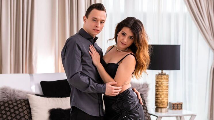 Take It Off - Deep Throat & Doggystyle with Natural Tits