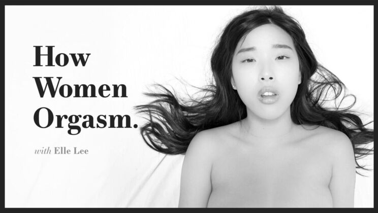 [AdultTimePilots] - Natural Tits Bounce During Masturbation - Elle Lee