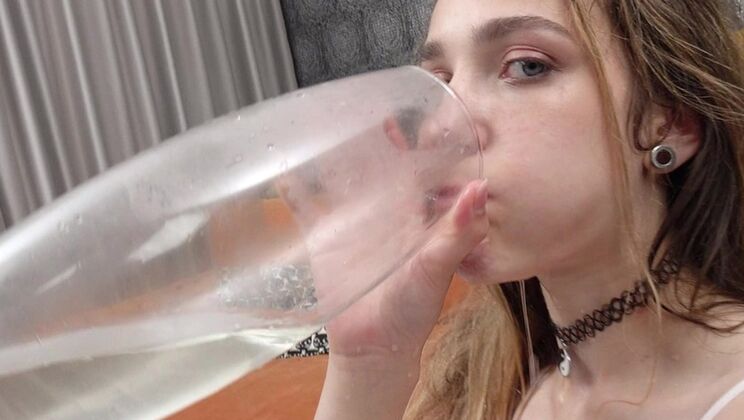 [ErikaKortiStudio] - Ellie Wain Double Penetrated & Pissed On - Teen Takes Two BBCs Rough & Hard - Momo - Ellie Wain - Romeo Fist