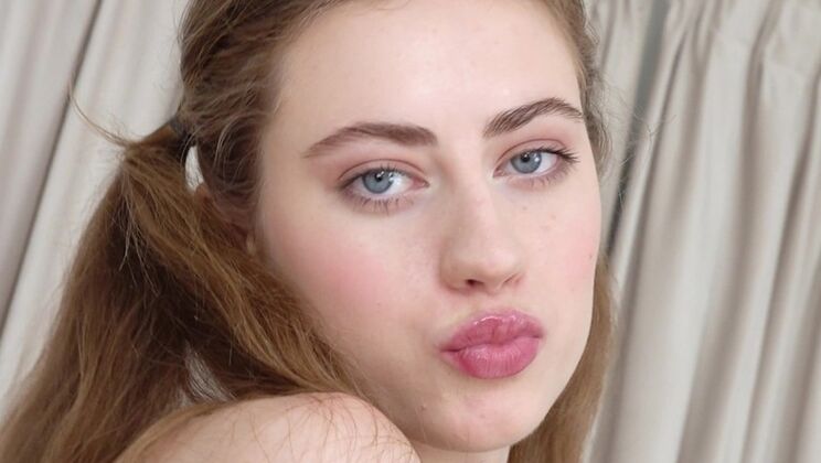 First Time Double Penetration: Kate Love with 4 Big Cocks