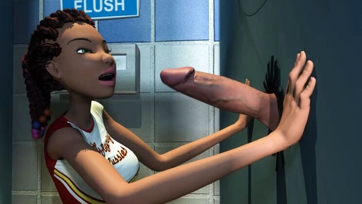 Animated Deepthroat and Facial Fun