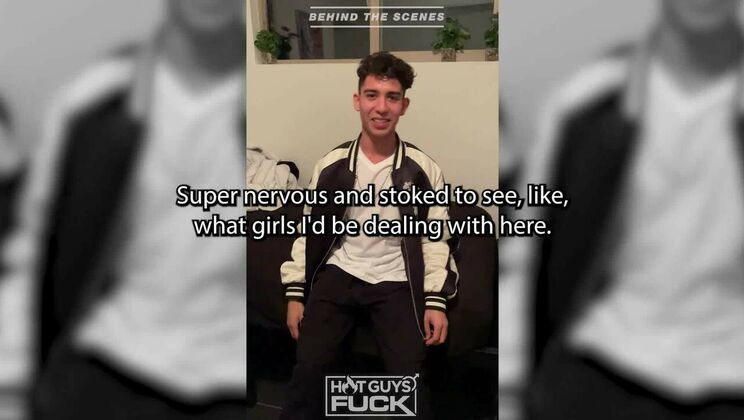 Hairy Stud Johnny Ortega in Solo Action