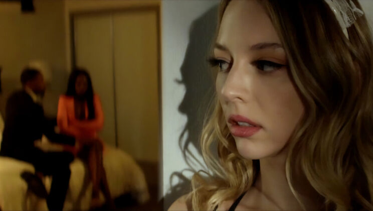 [MYLFXSeries] - Interracial Threesome with MILF Maid - Isiah Maxwell - Ana Foxxx - Lily Larimar