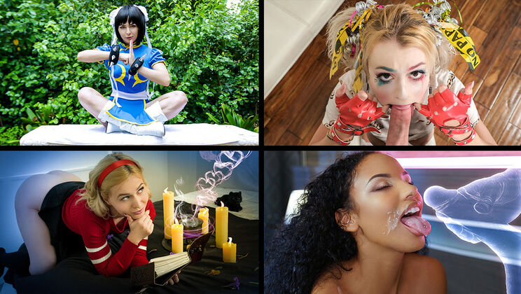 [TeamSkeetSelects] - Mature Sluts Get Down on Halloween - Bella Rose - Alexa Nova - Nova Cane - Lily Lane