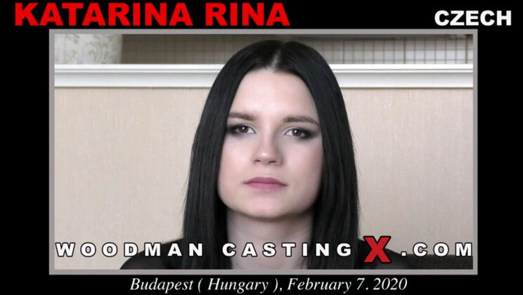 [WoodmanCasting] - Katarina Rina's Ass Licking Pleasure - Katarina Rina
