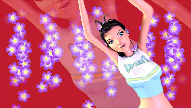 Brunette Uniform Girl Portentia Dances