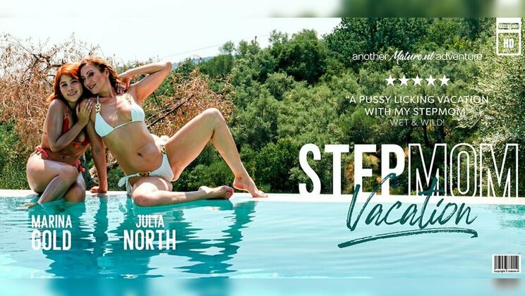 [Mature.nl] - Sunny Lesbian Sex: Julia North and Marina Gold - Julia North - Marina Gold