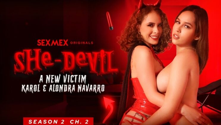 [SEXMEX] - Hardcore Lesbian Action with Karol Jaramillo - Alondra - Karol Jaramillo