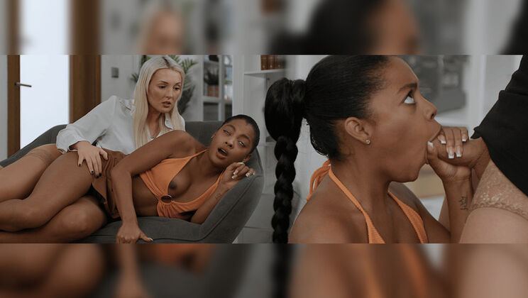 Deepthroat Session with Creampie Surprise