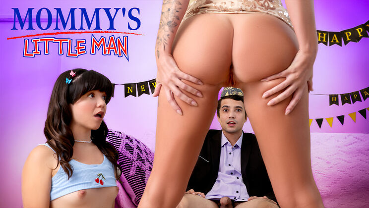 [Mommy’sLittleMan] - Asian MILFs in a Taboo Threesome on New Year's - Ricky Spanish - Mochi Mona - Annie King
