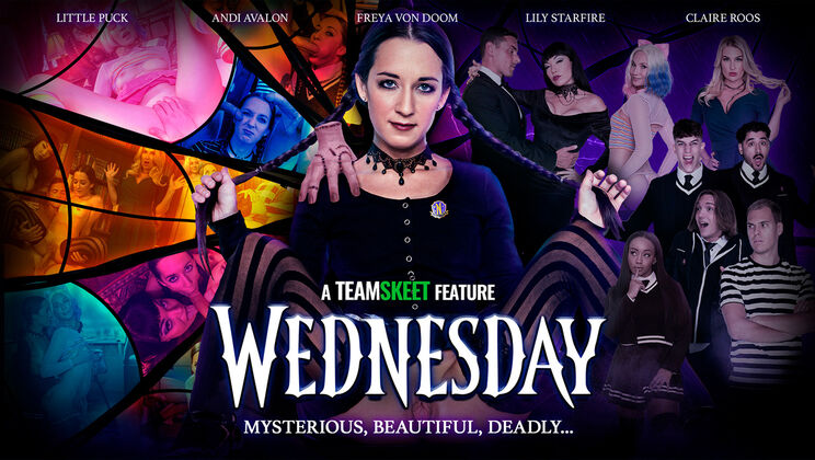 [TeamSkeetFeatures] - Pussy Licking and Deepthroat Fun on Wednesday - Mike Mancini - Freya Von Doom - Ryan Driller - Little Puck - Claire Roos - Rico Hernandez - Lily Starfire - Parker Ambrose - Andi Avalon - Axel Haze