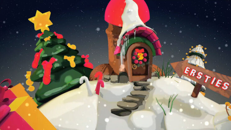 Xmas Calendar Sex - Danni's Door Three Fun