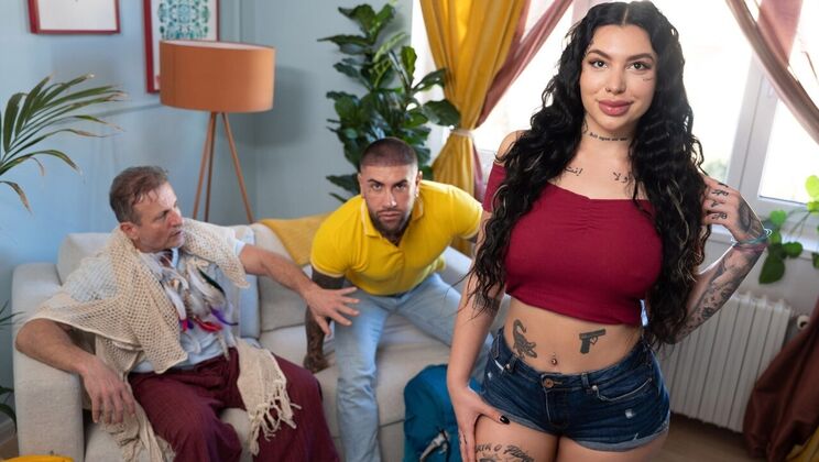 [FakeHostel] - Reverse Cowgirl & Cum on Ass Action - George Uhl - Nestor Zarc - Sexy Nala